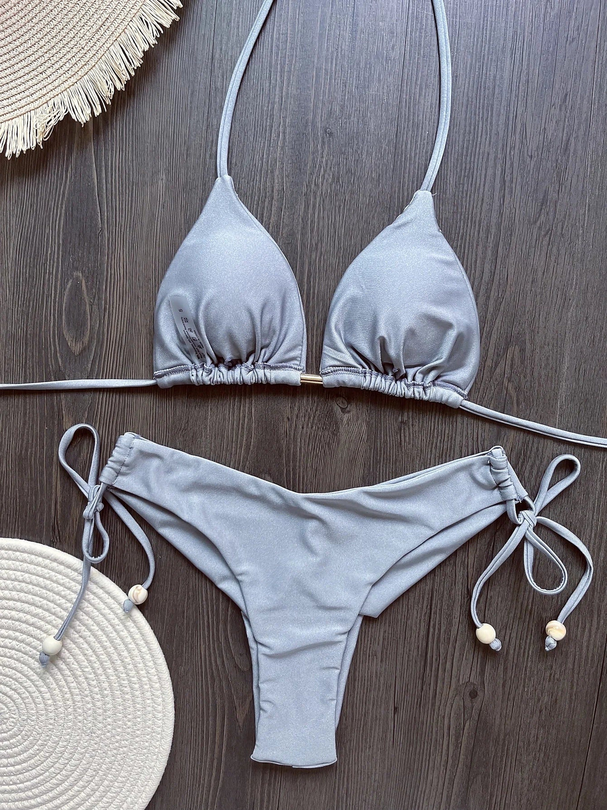 Luna Chain bikini närbild kedja