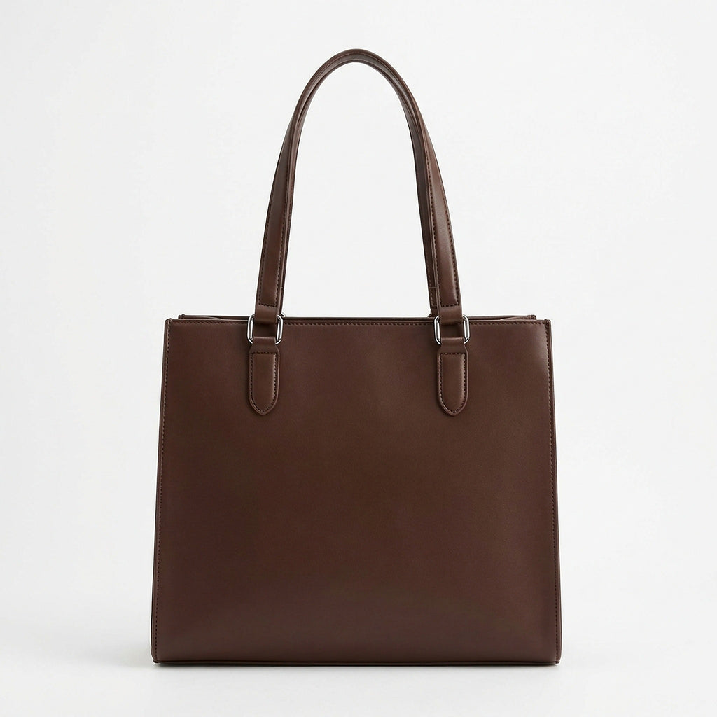 SORAVEA Hedda Tote, chocolate Tote, hero front