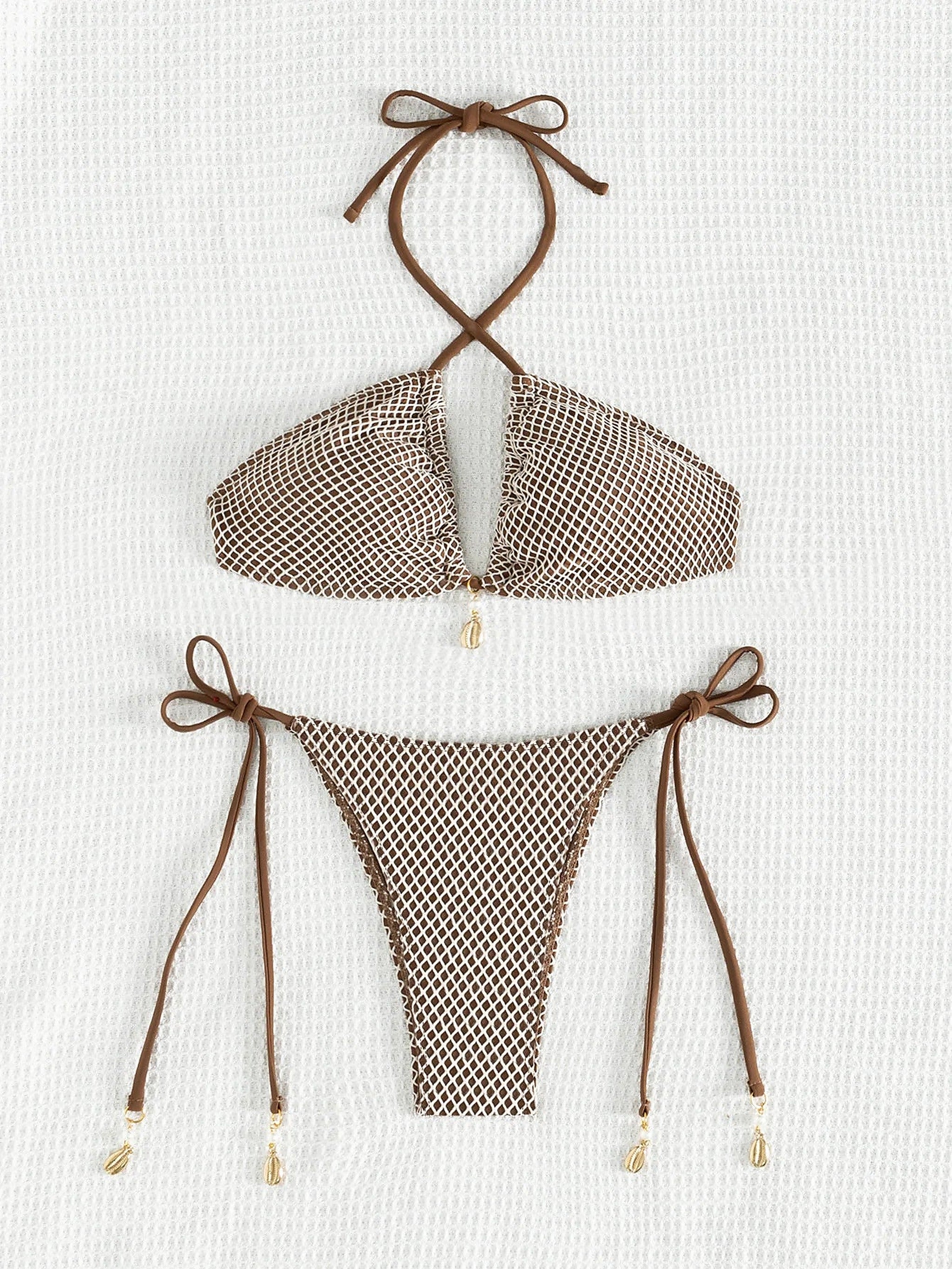Havana Mesh bikini svart version