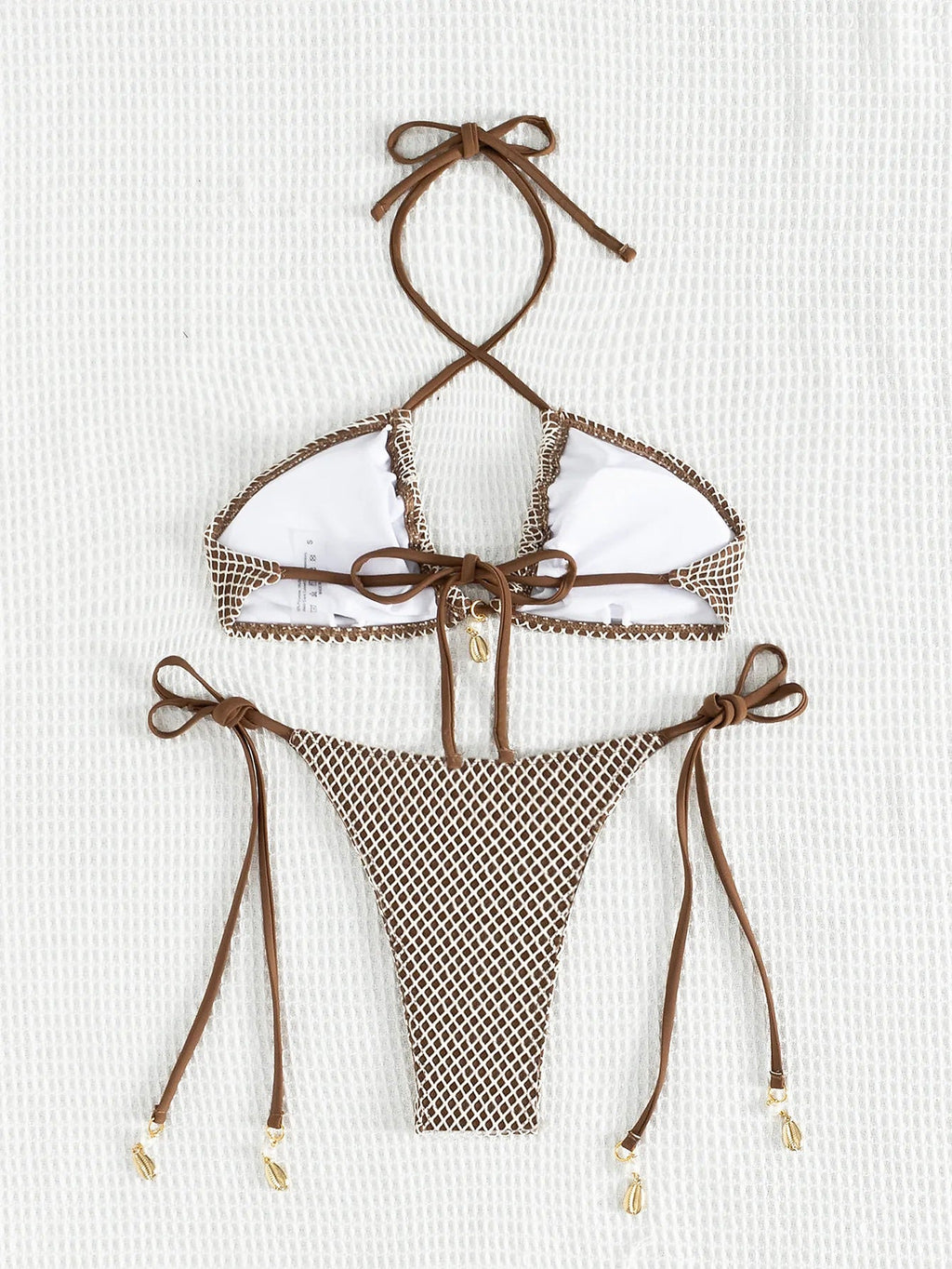 Havana Mesh bikini närbild textur